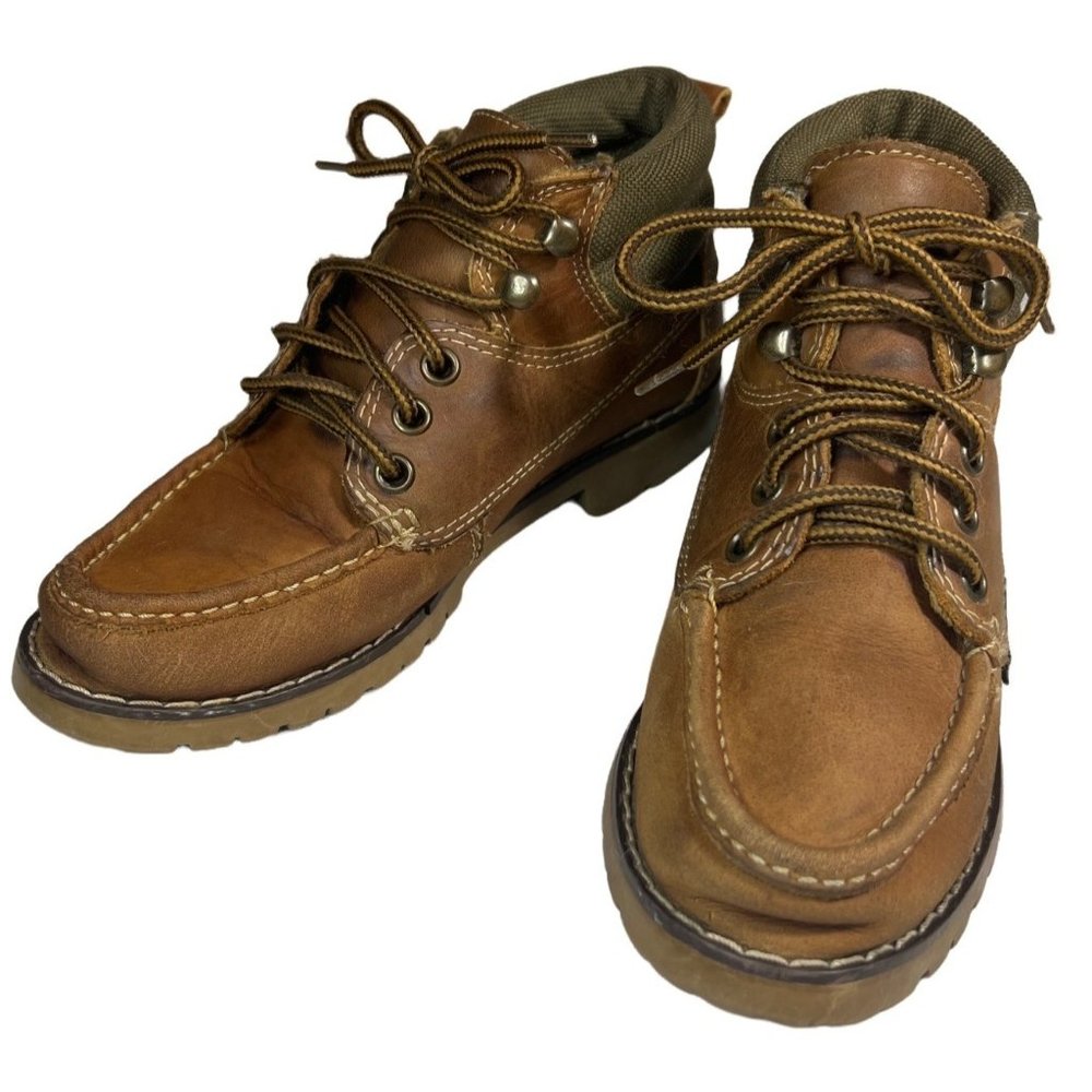 Candie's Vintage Leather Boot - Women's Size: 6 (EUR: 37) - Brown
